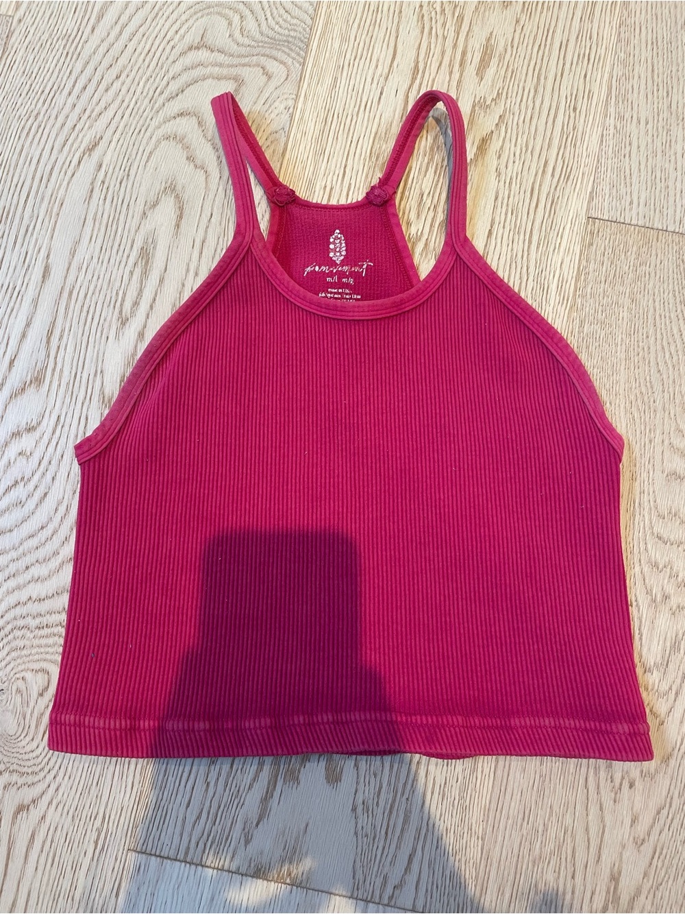 Women’s Ribbed Crop Tank Top